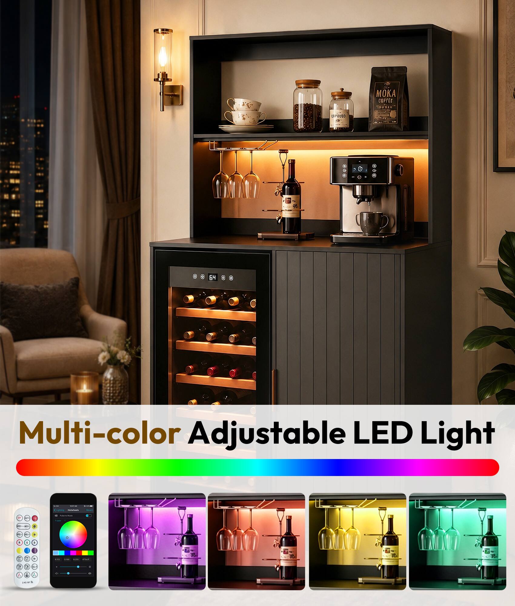 MOA 711103 Taav PEE: Multi-color Adjustable LED Light