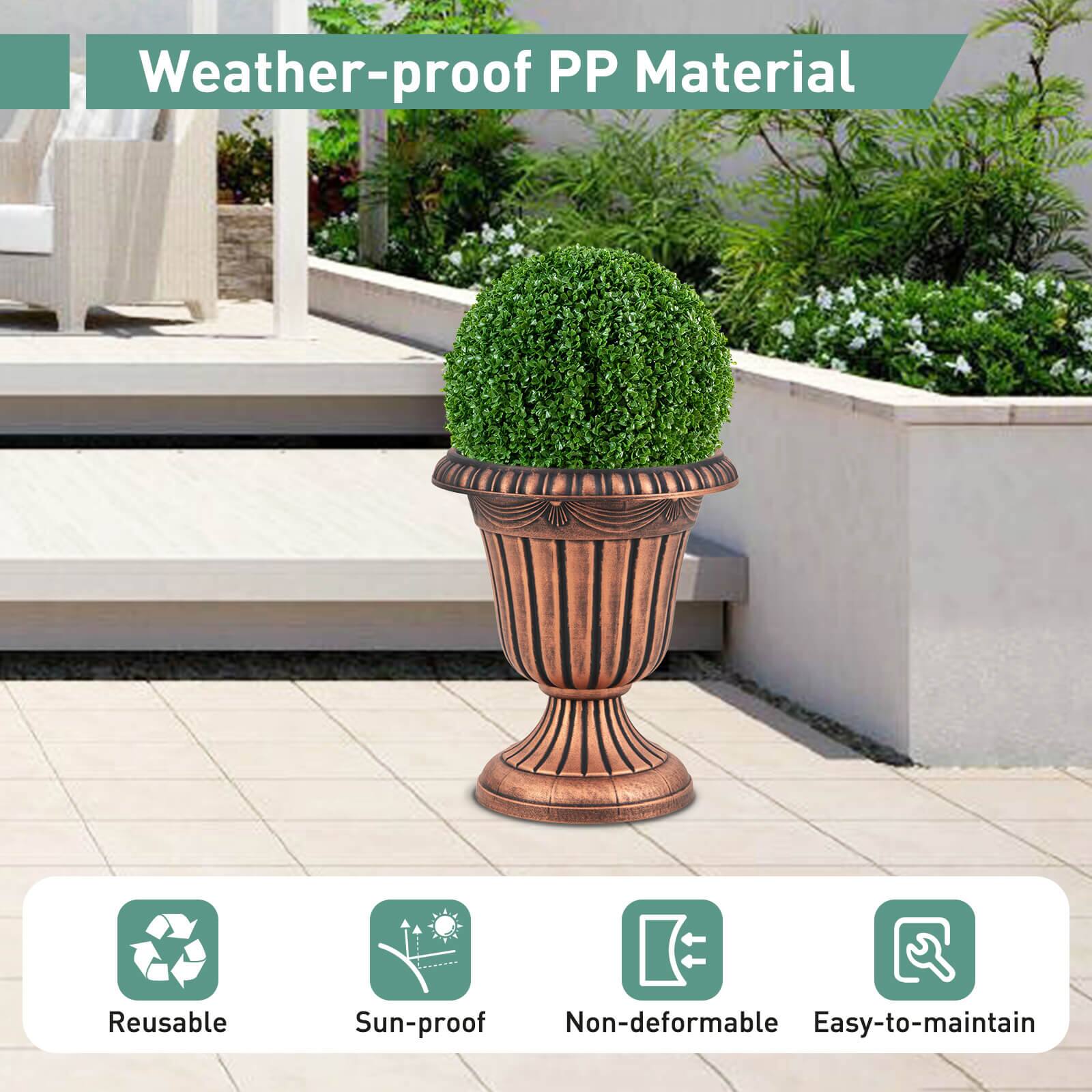 Weather-proof PP Material

Reusable  
Sun-proof  
Non-deformable  
Easy-to-maintain