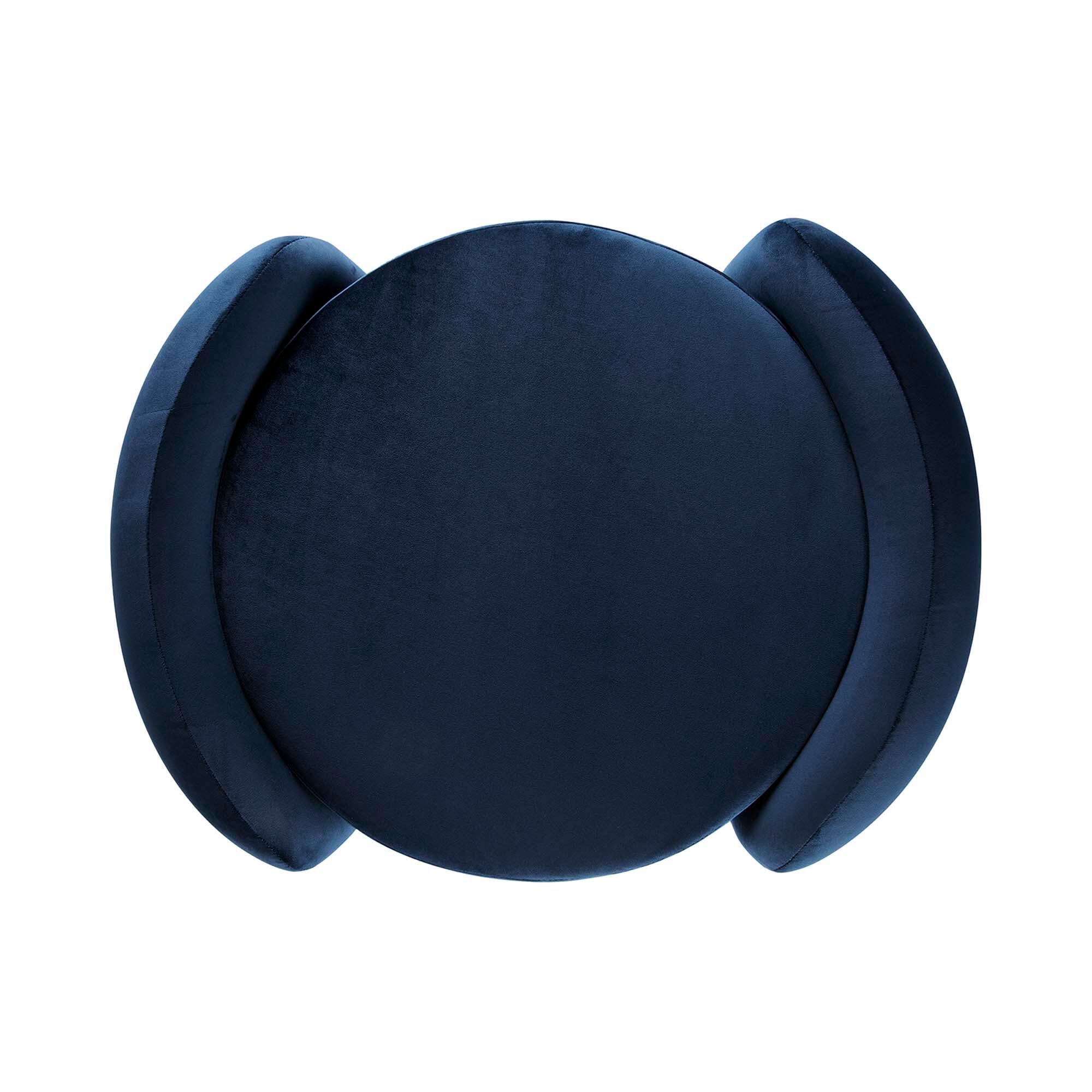Alt View 3. Modway - Nebula Upholstered Performance Velvet Ottoman by Modway - EEI-6055-MID.