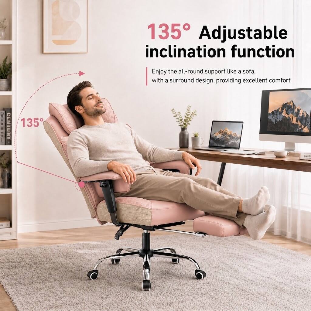 135° Adjustable inclination function

Enjoy the all-round support like a sofa, with a surround design, providing excellent comfort