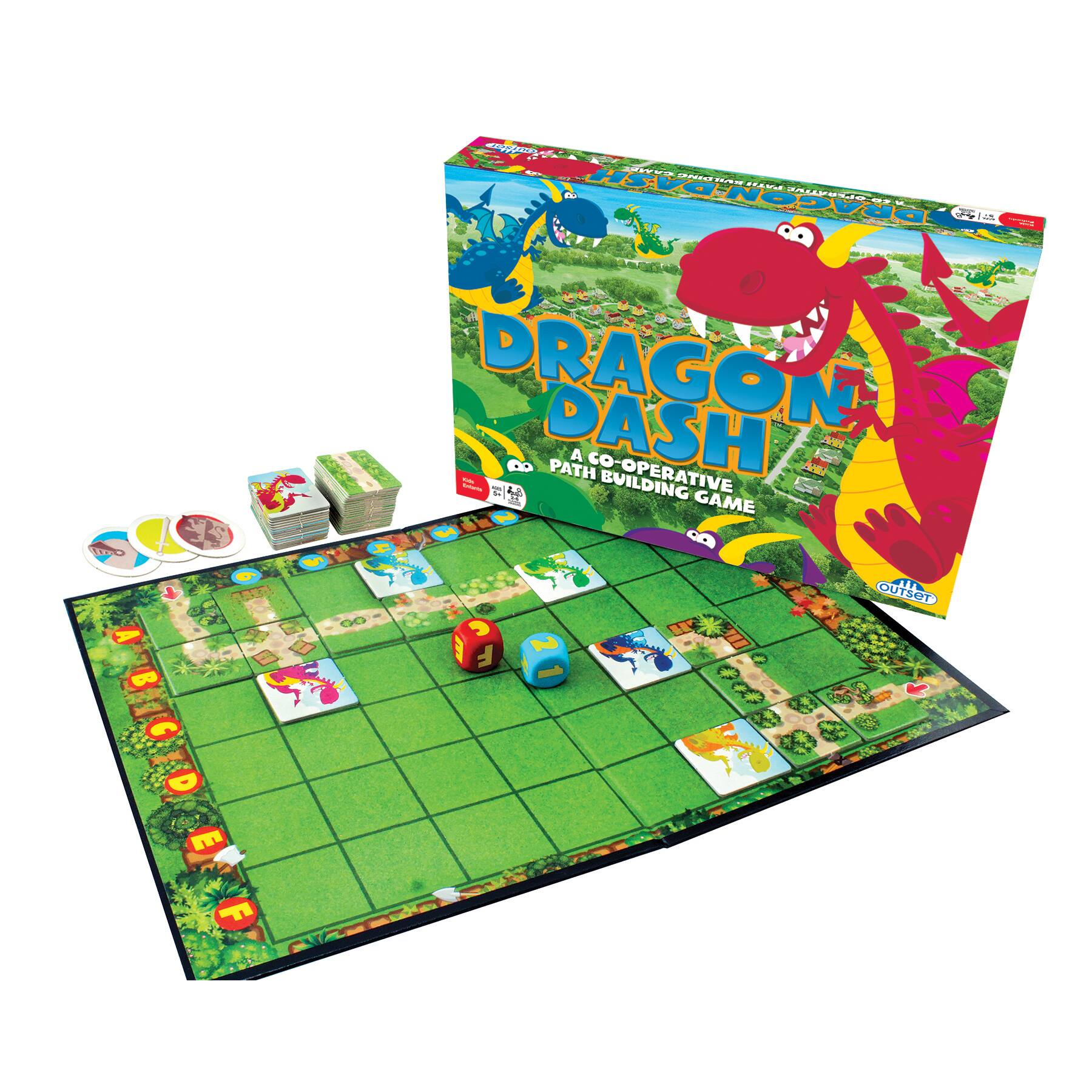 DRAGON DASH  
A CO-OPERATIVE PATH BUILDING GAME