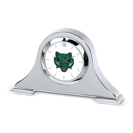 Jardine - Binghamton Bearcats Logo Napoleon Desk Clock - Silver