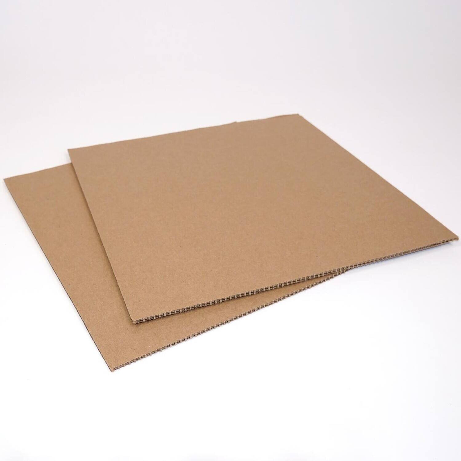 Front. PopMarket - Bags Unlimited FLP-100PK LP Record Mailer Filler Pads - 100 Pack Corrugated Cardboard (Brown)   - VINYL ACCESSORIES - Multicolor.