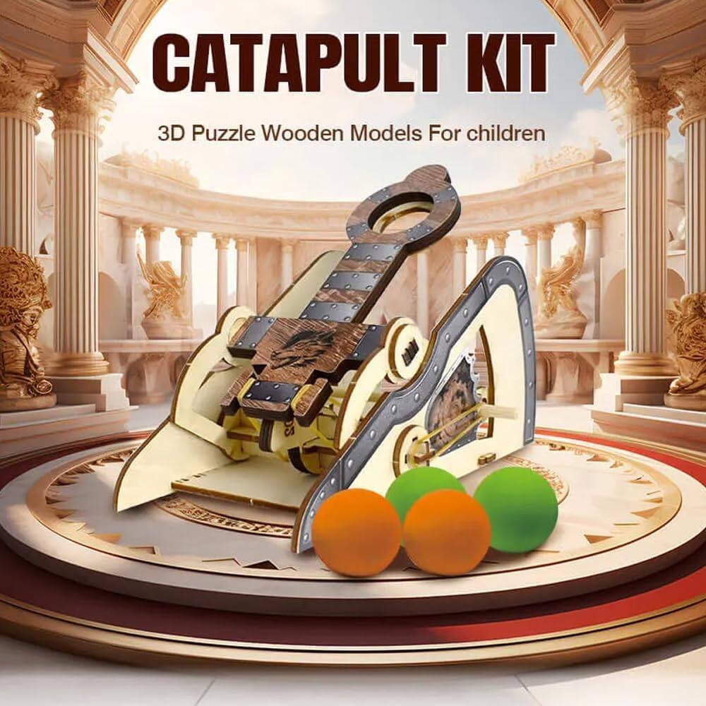 CATAPULT KIT
3D Puzzle Wooden Models For children
