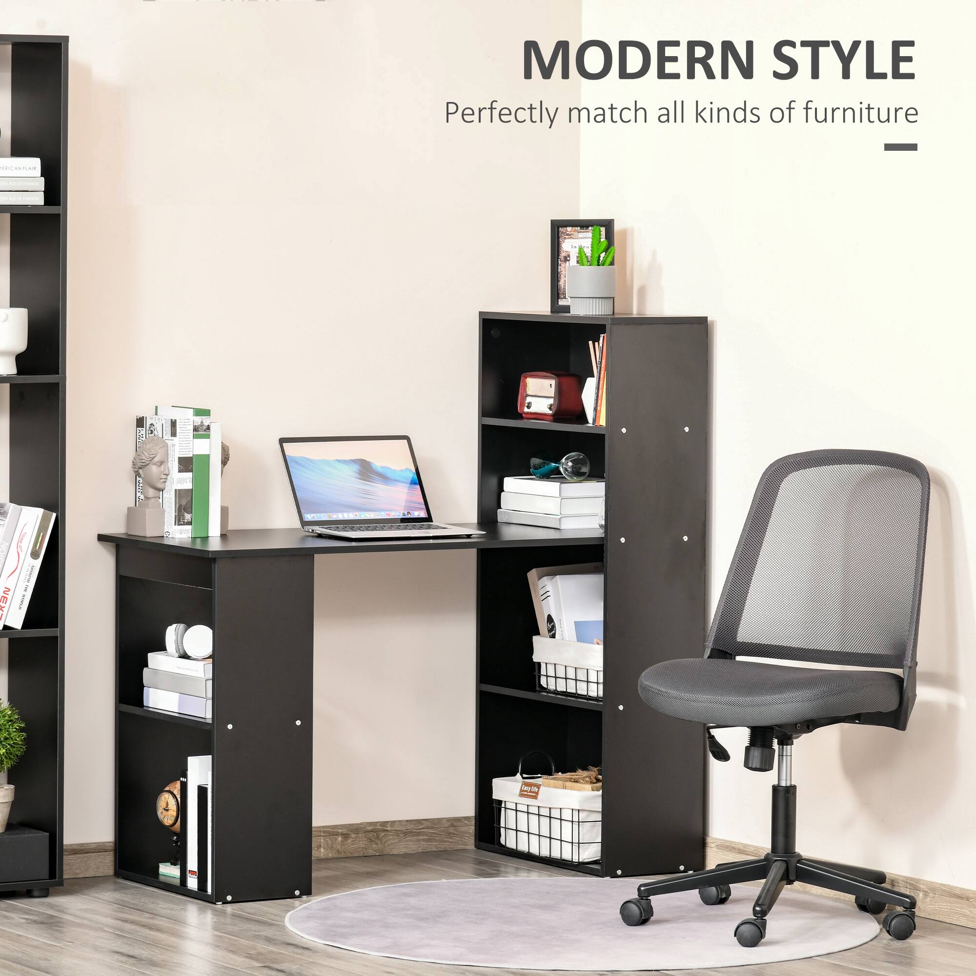 MODERN STYLE  
Perfectly match all kinds of furniture