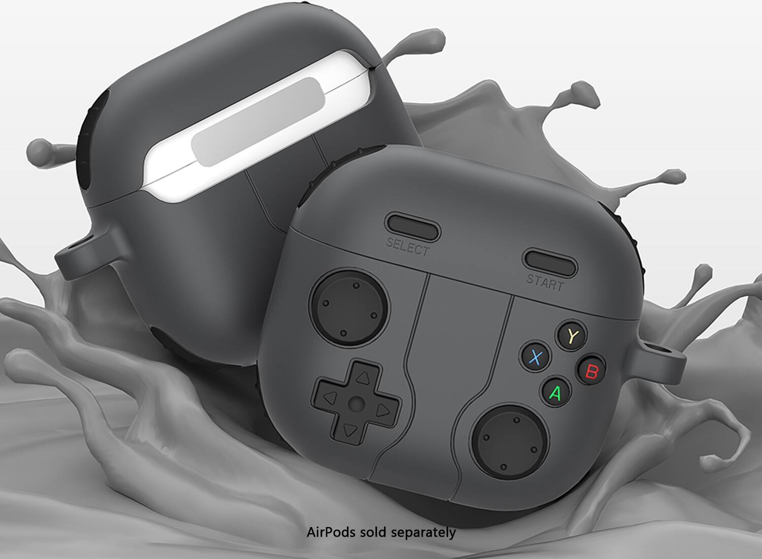 AirPods sold separately.