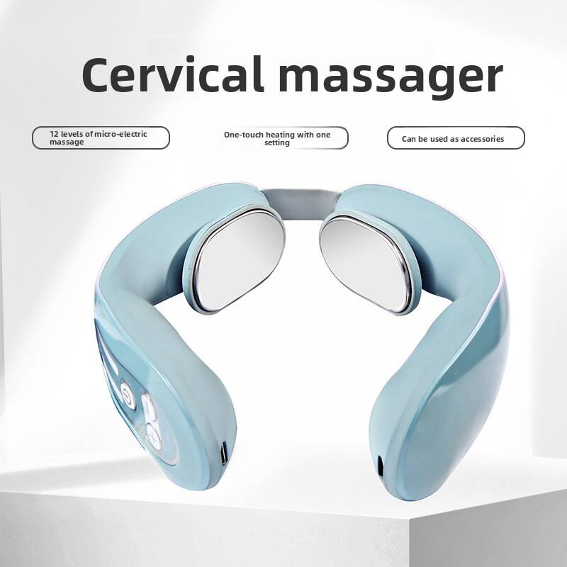 Cervical massager

- 12 levels of micro-electric massage
- One-touch heating with one setting
- Can be used as accessories