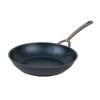 Front. Alva - Alva Artist Carbon Steel Frying Pan 11" - Pre-Seasoned, Oven Safe and Toxin-Free Cookware - Blue.