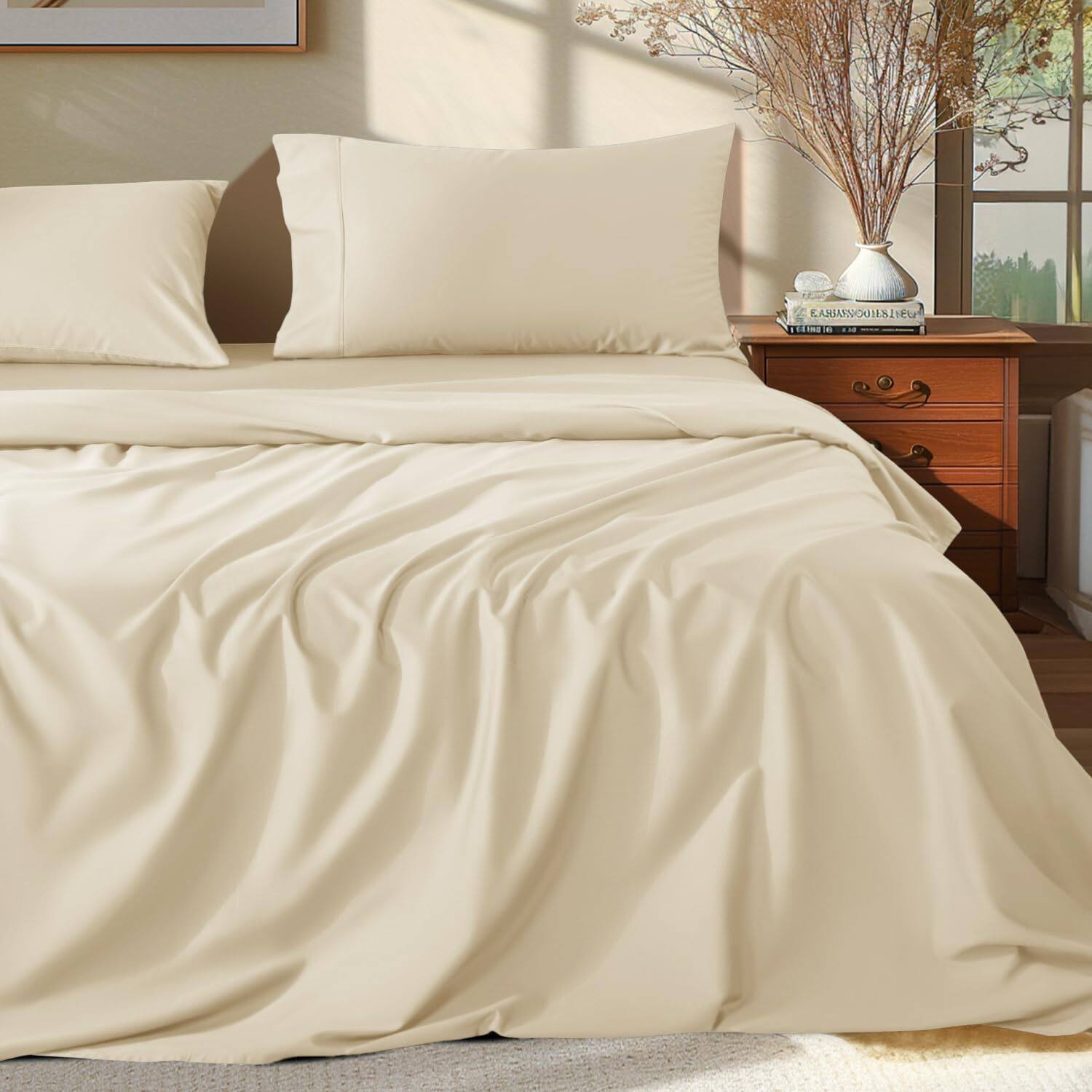 04 - Beige King (4 Piece Set)