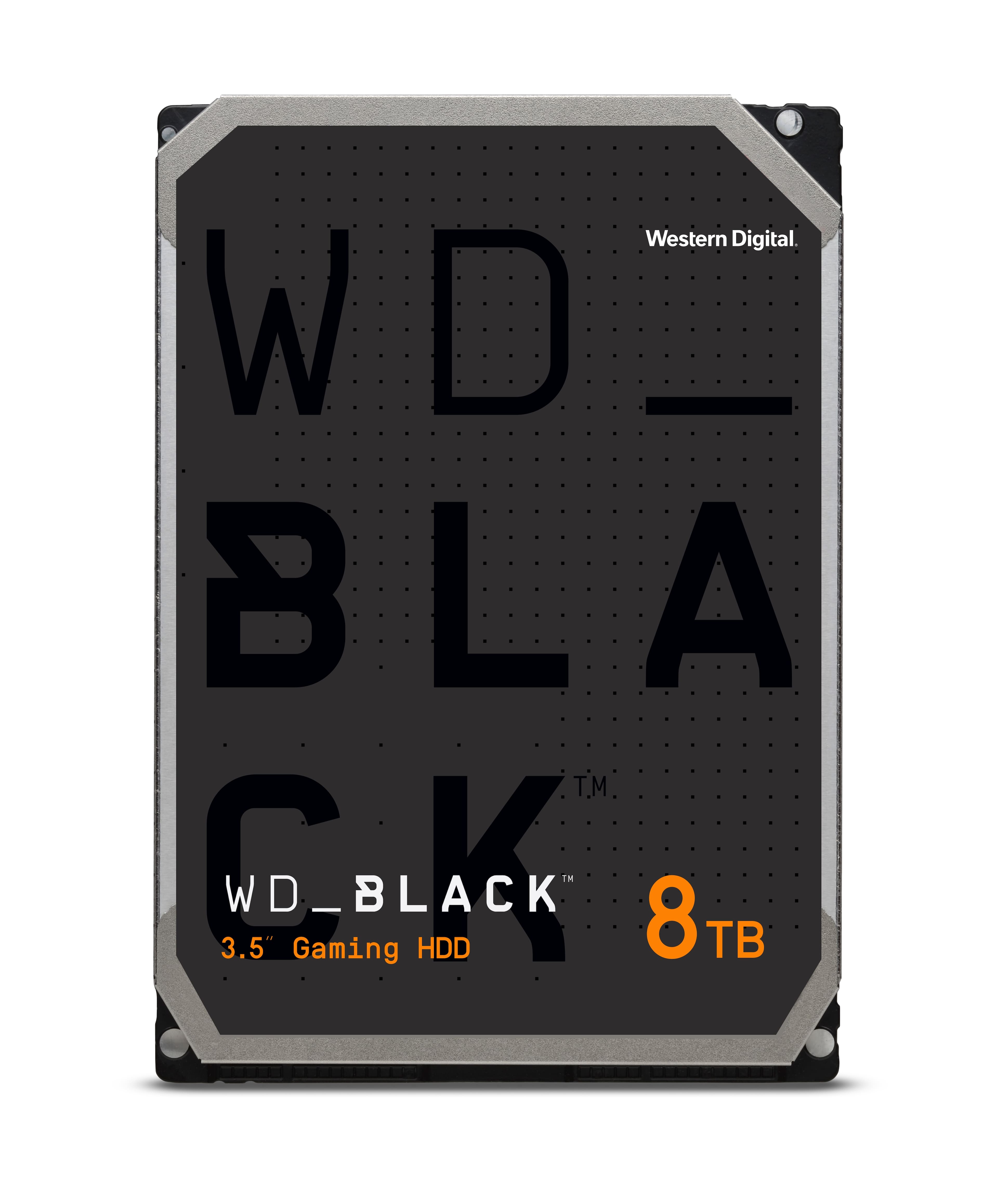 WD - BLACK 8TB Gaming Internal Hard Drive - Front_Zoom