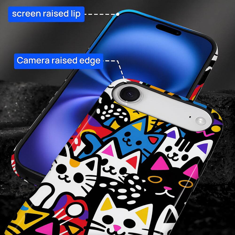 screen raised lip  
Camera raised edge