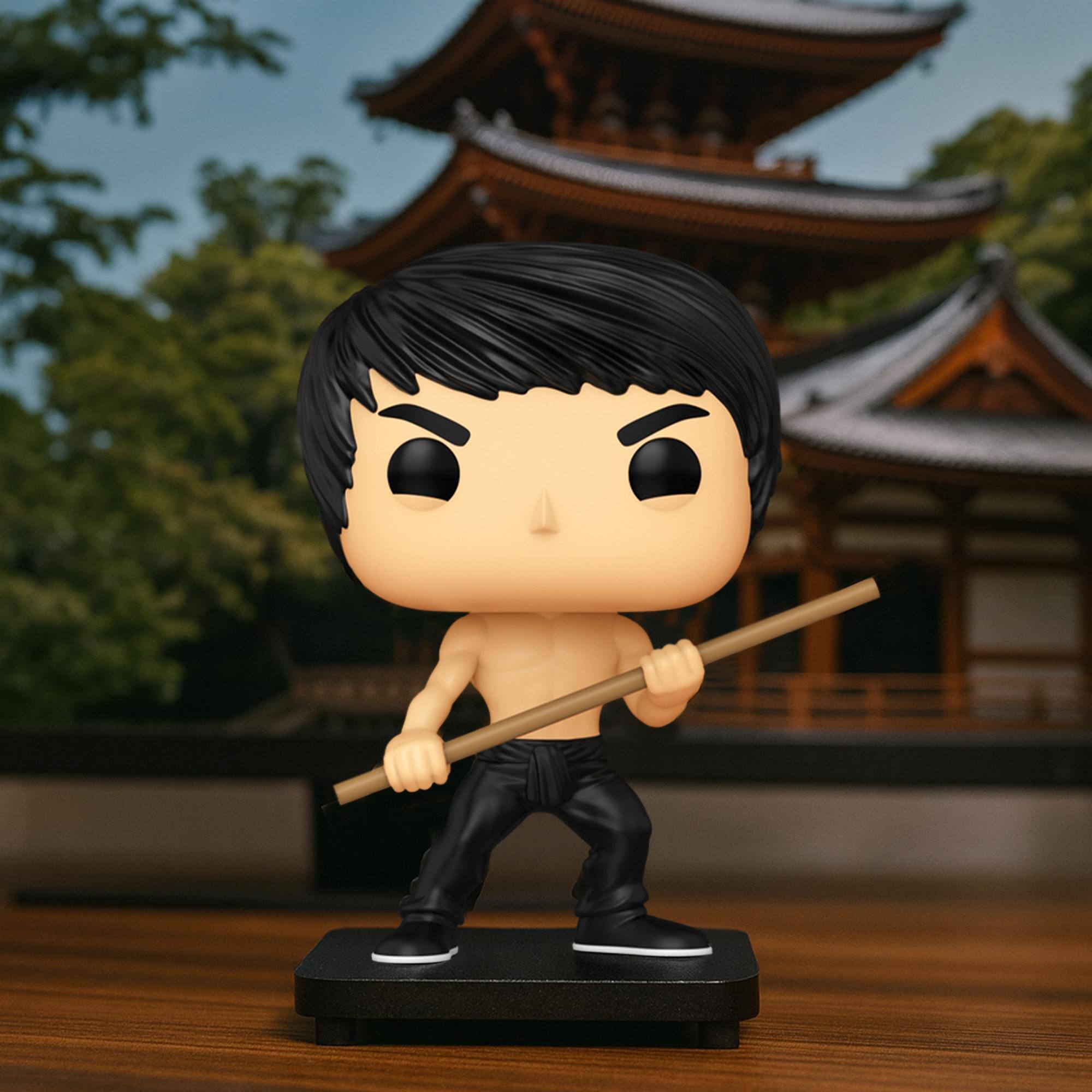 Alt View 2. Funko - Funko Pop! Bruce Lee Dynamic - Multicolor.