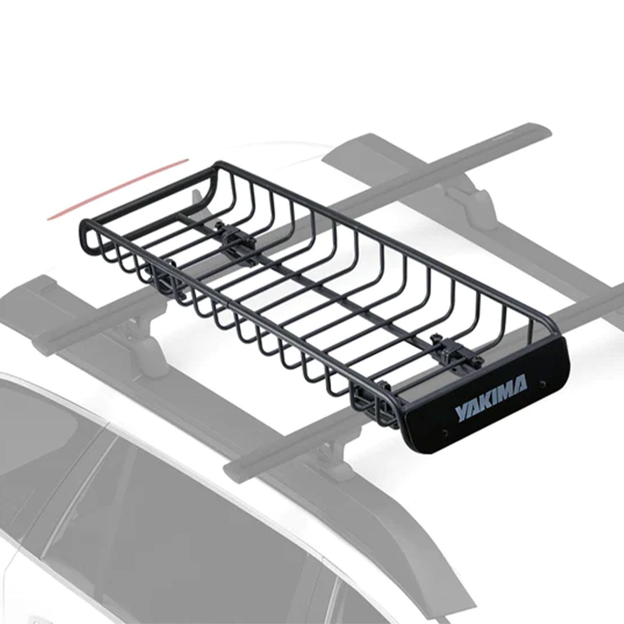 Alt View 1. Yakima - Yakima SkinnyWarrior Long & Narrow Cargo Basket for Yakima StreamLine Crossbars - Black.