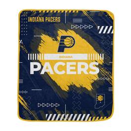 Pegasus - Indiana Pacers 50" x 60" Game Tech Ultra Soft Blanket - Multicolor
