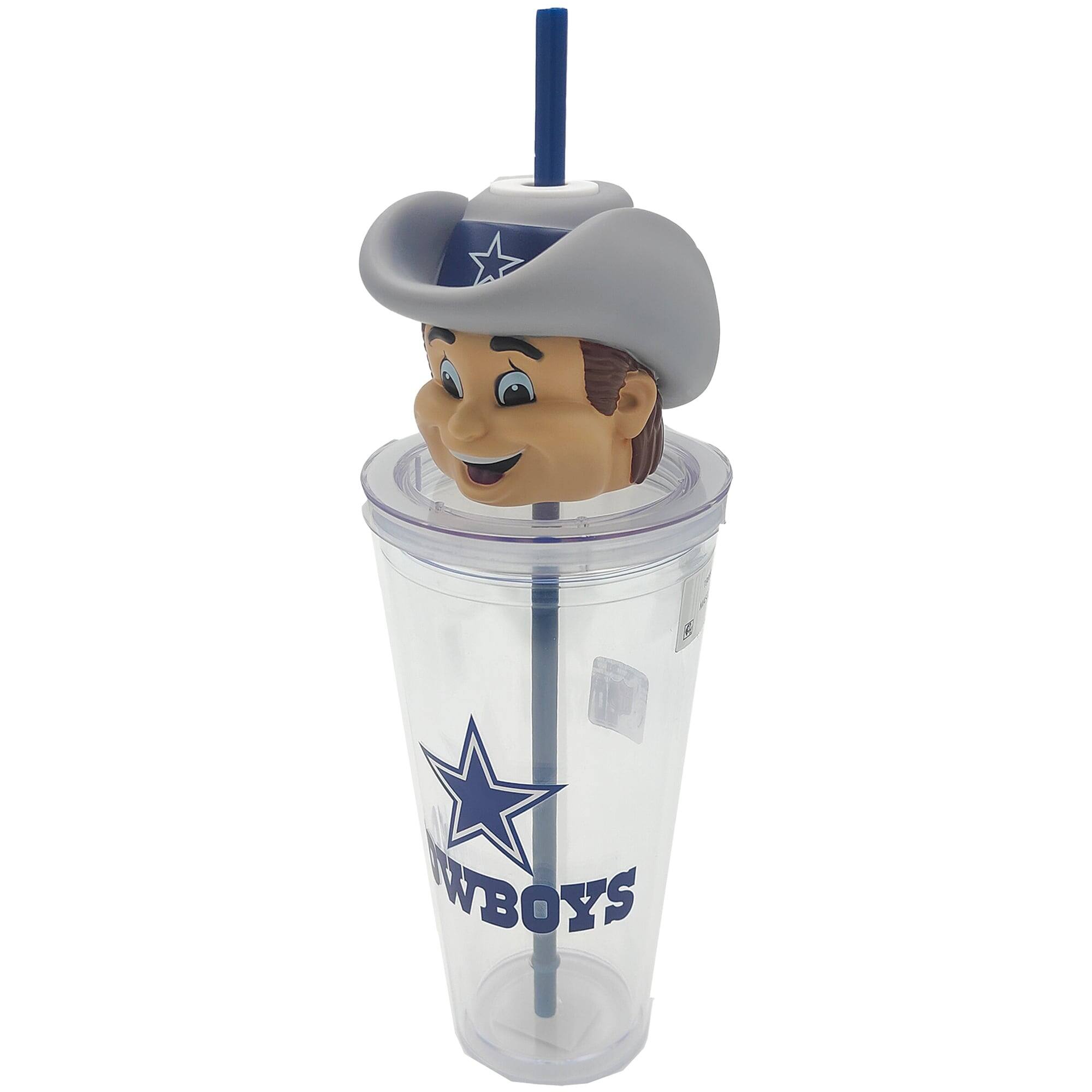 Alt View 1. Pegasus - Dallas Cowboys Mascot Lid 24oz. Sipper Cup - Multicolor.