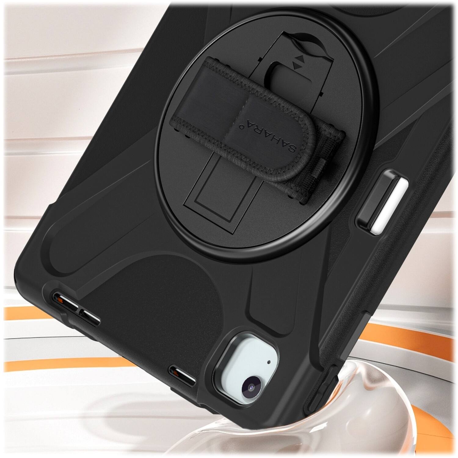 Alt View 15. SaharaCase - Raider-X Series Heavy-Duty Case for Apple iPad Air 11'' M3/M2 and iPad Air 10.9'' (4th and 5th Gen)  - Scorpion Black.