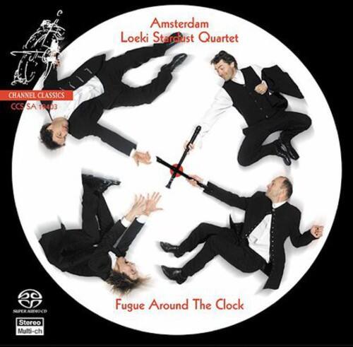 Amsterdam Loeki Stardust Quartet  
CHANNEL CLASSICS  
CCS SA 19403  
AOCD  
Stereo  
Multi-ch  
Fugue Around The Clock