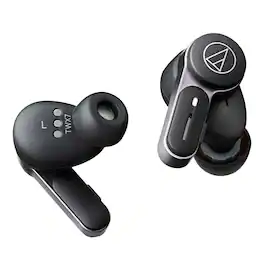 Audio-Technica - ATH-TWX7 Truly Wireless Earbuds - Black