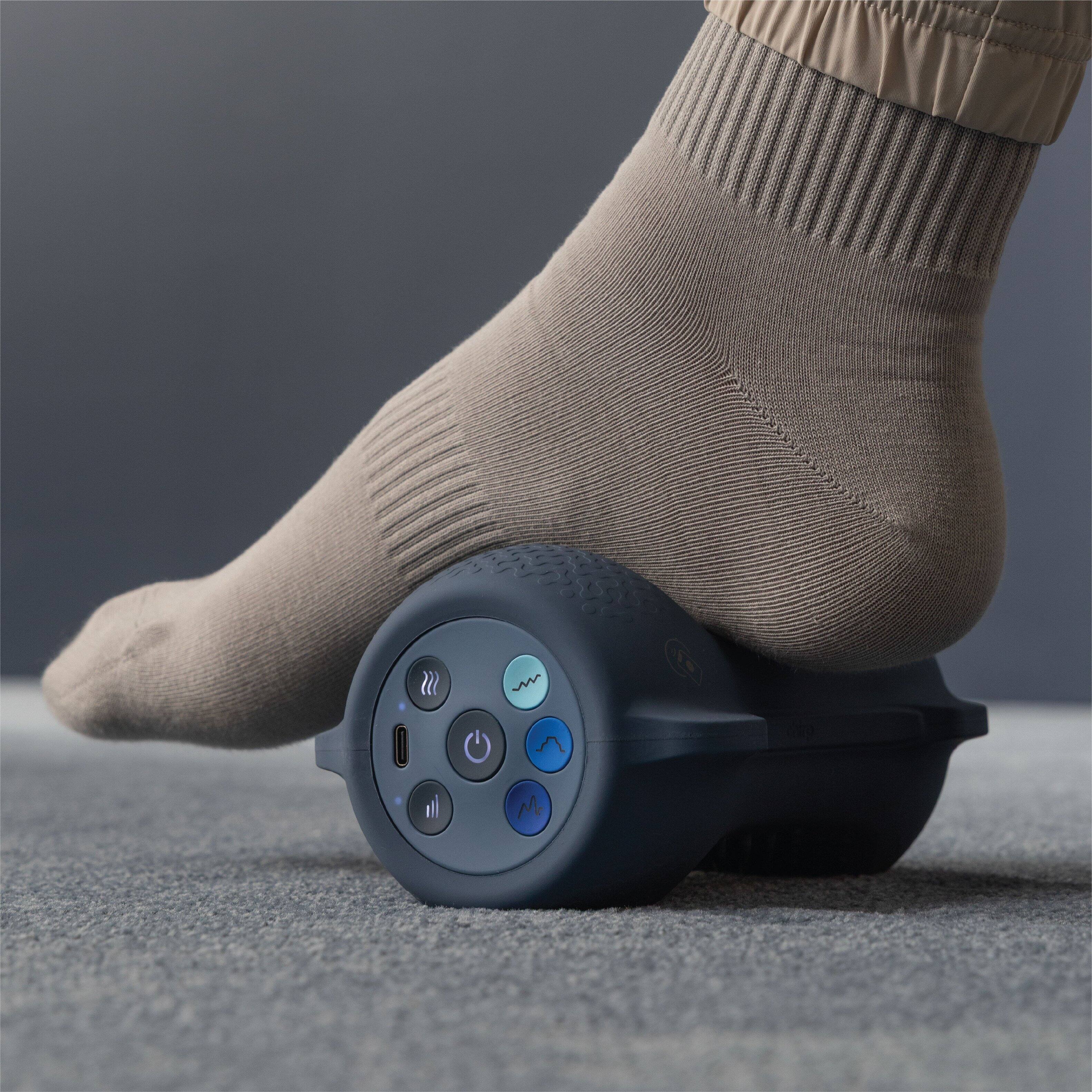Alt View 5. Chirp - Chirp Sole Vibe Heated Foot Massager - Slate.