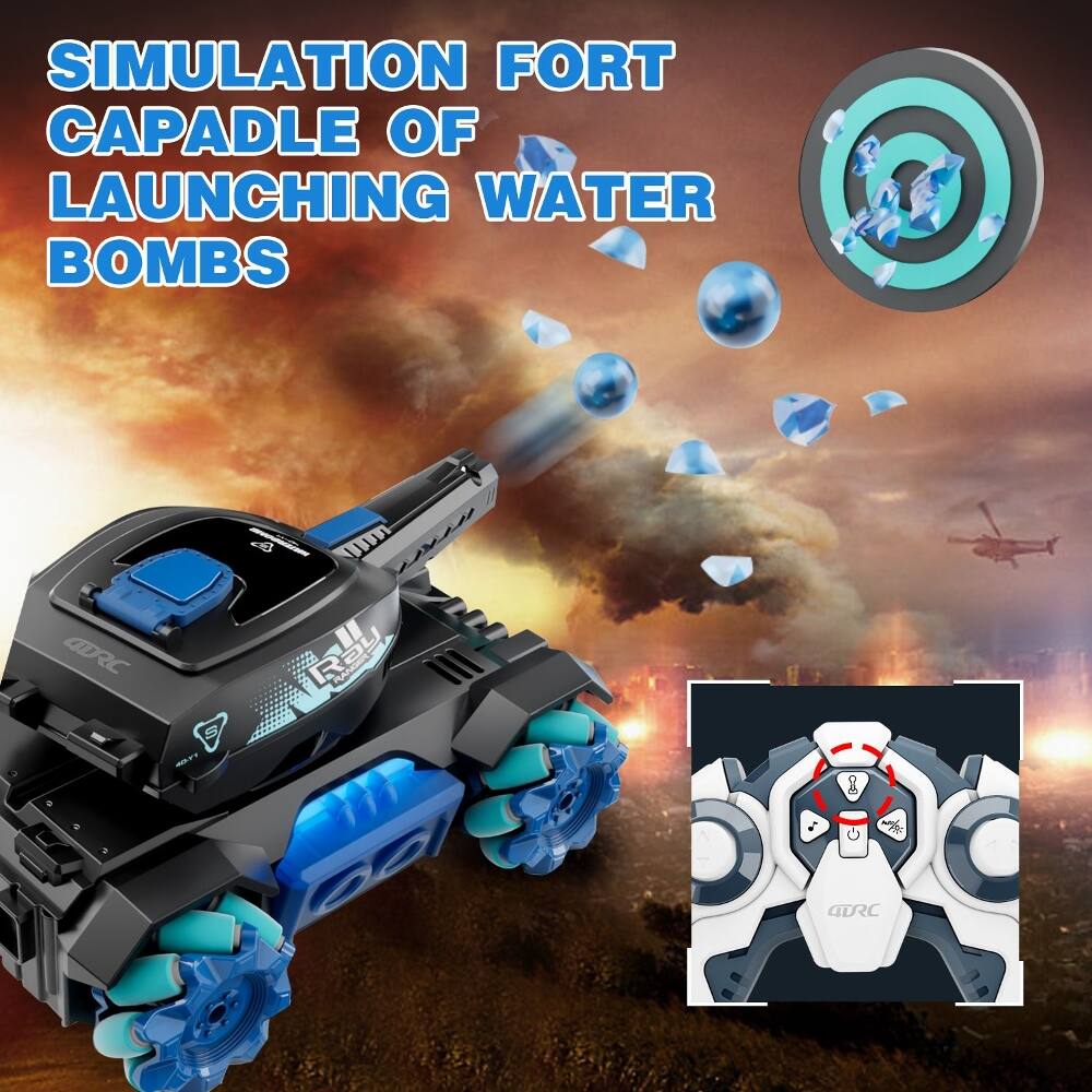 SIMULATION FORT CAPADLE OF LAUNCHING WATER BOMBS CDRC 5
