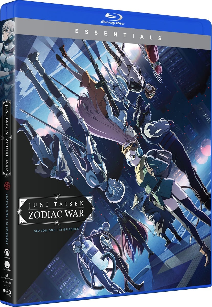 Front. JUNI TAISEN: ZODIAC WAR - Season One (Essentials / Blu-ray + Digital).