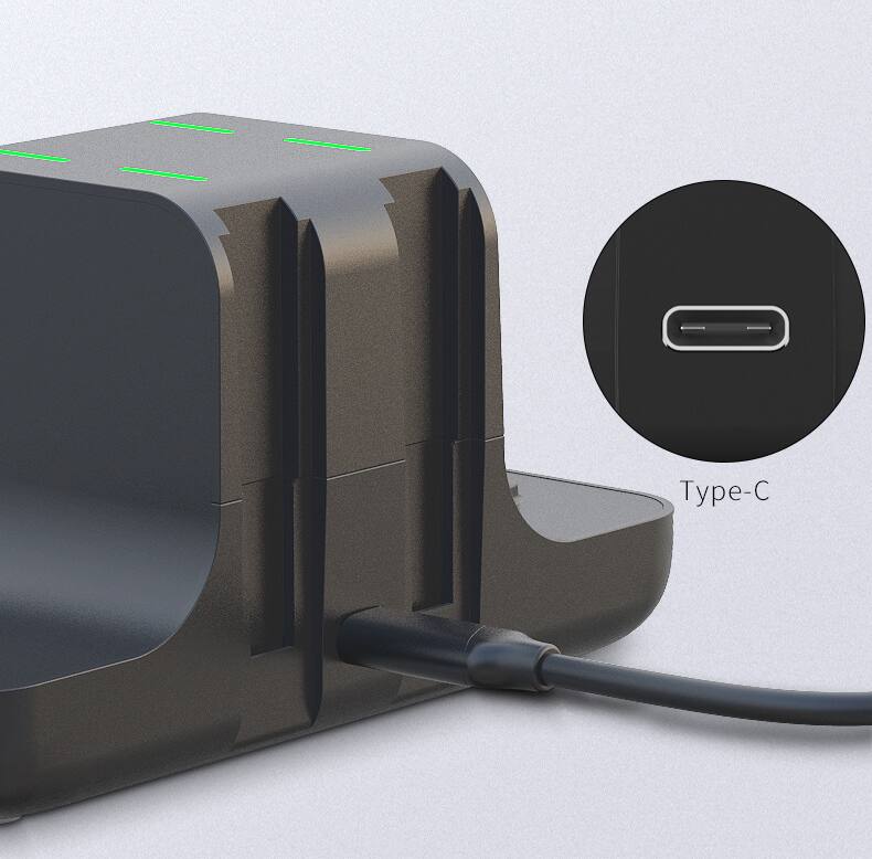 Alt View 3. Cluzine - Joy-Con 6-in-1 Multi-Function Portable Charging Dock for Nintendo Switch, Joy-Con & Switch Pro Controller.