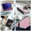 Alt View 15. SaharaCase - Folio Case for Samsung Galaxy Tab S10 Ultra, Tab S9 Ultra, and Tab S8 Ultra - Blush Pink.