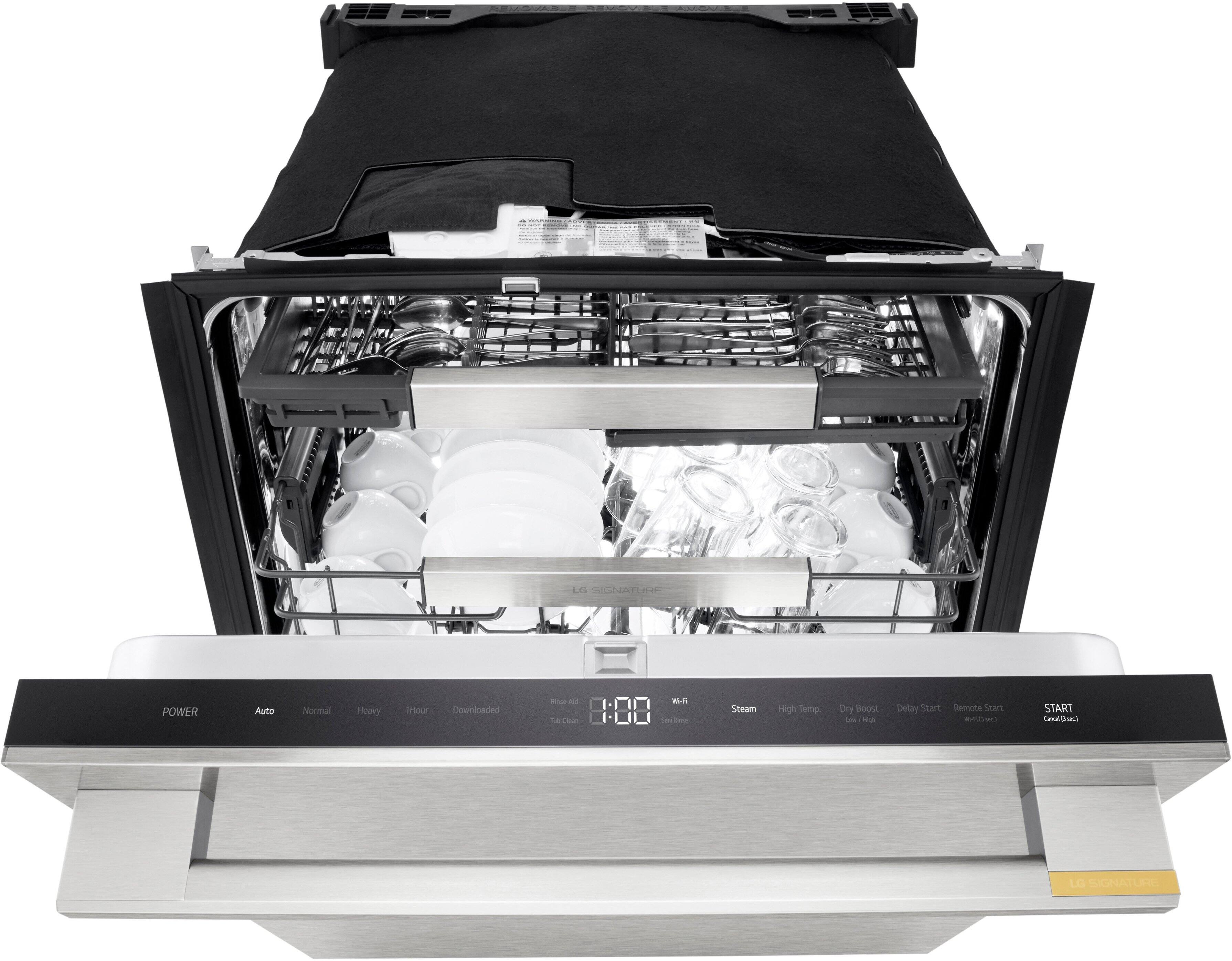 LG SIGNATURE

POWER
Auto Normal Heavy 1Hour Downloaded - A mn - La 8:00 - ds Steam High Temp Dry Boost Los - Delay Start Remote Start - t START nnolTa LG SIGNATURE
