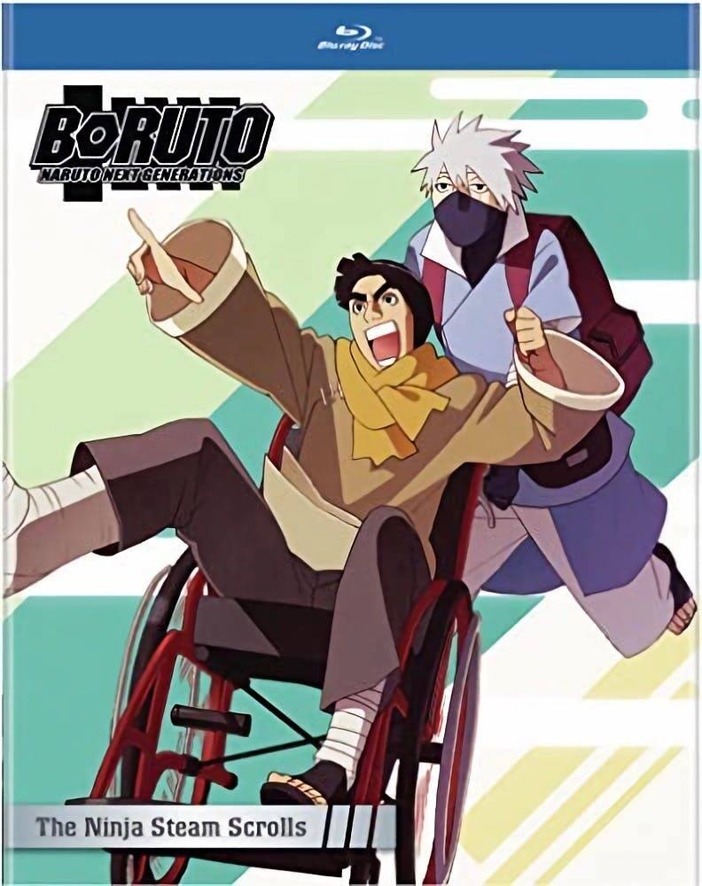 Front. Boruto: Naruto Next Generations - The Ninja Steam Scrolls [Blu-ray].