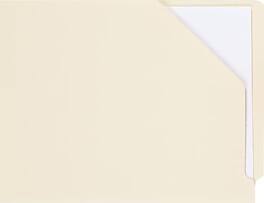 Medical Arts Press - File Pocket, Letter Size, 100/Box - Manila