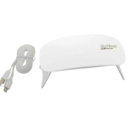 Home Collection - White 6W Portable Mini UV LED Nail Lamp – USB Gel Polish Curing Dryer for Manicure
