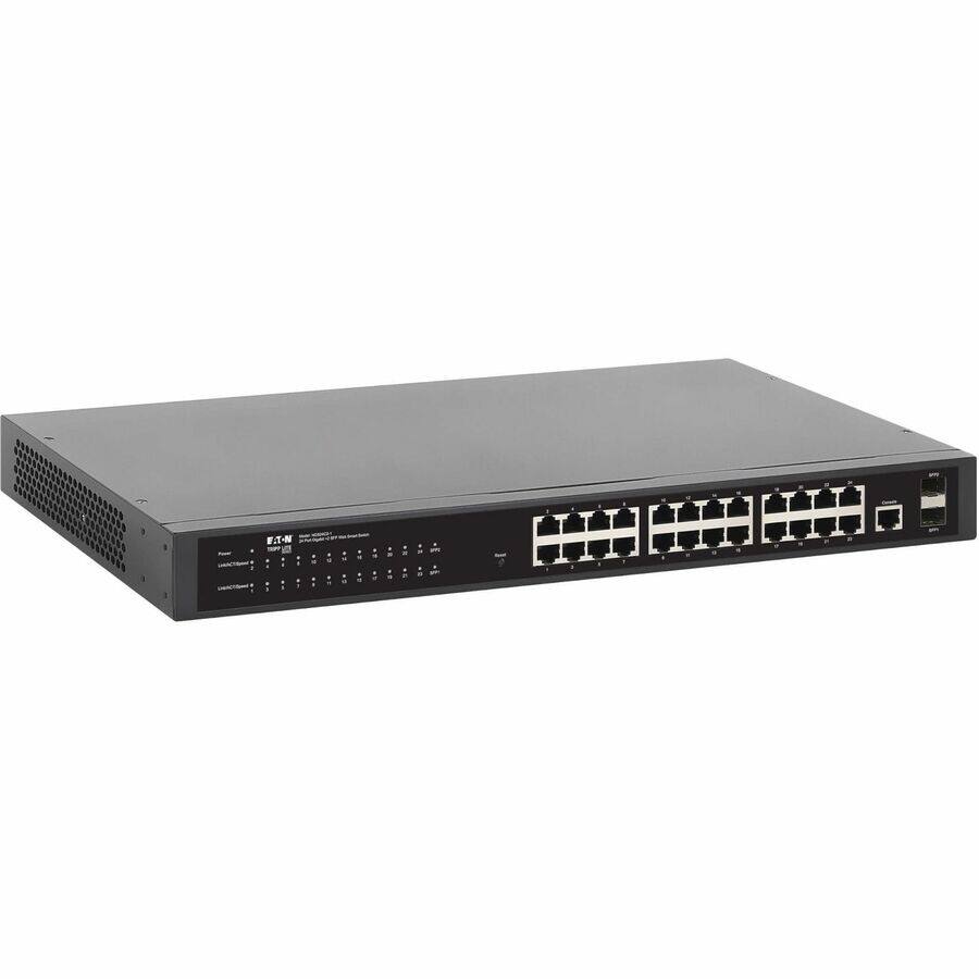 Alt View 3. Tripp Lite - Tripp Lite series NGS24C2-1 Ethernet Switch - 24 Ports - Manageable - Gigabit Ethernet - 1000Base-SX, 1000Base-LX - Unknown.