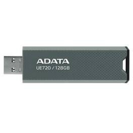 ADATA - UE720 128GB USB 3.2 Gen2 Flash Drive, 350MB/s, USB 10Gbps, Grey - Gray