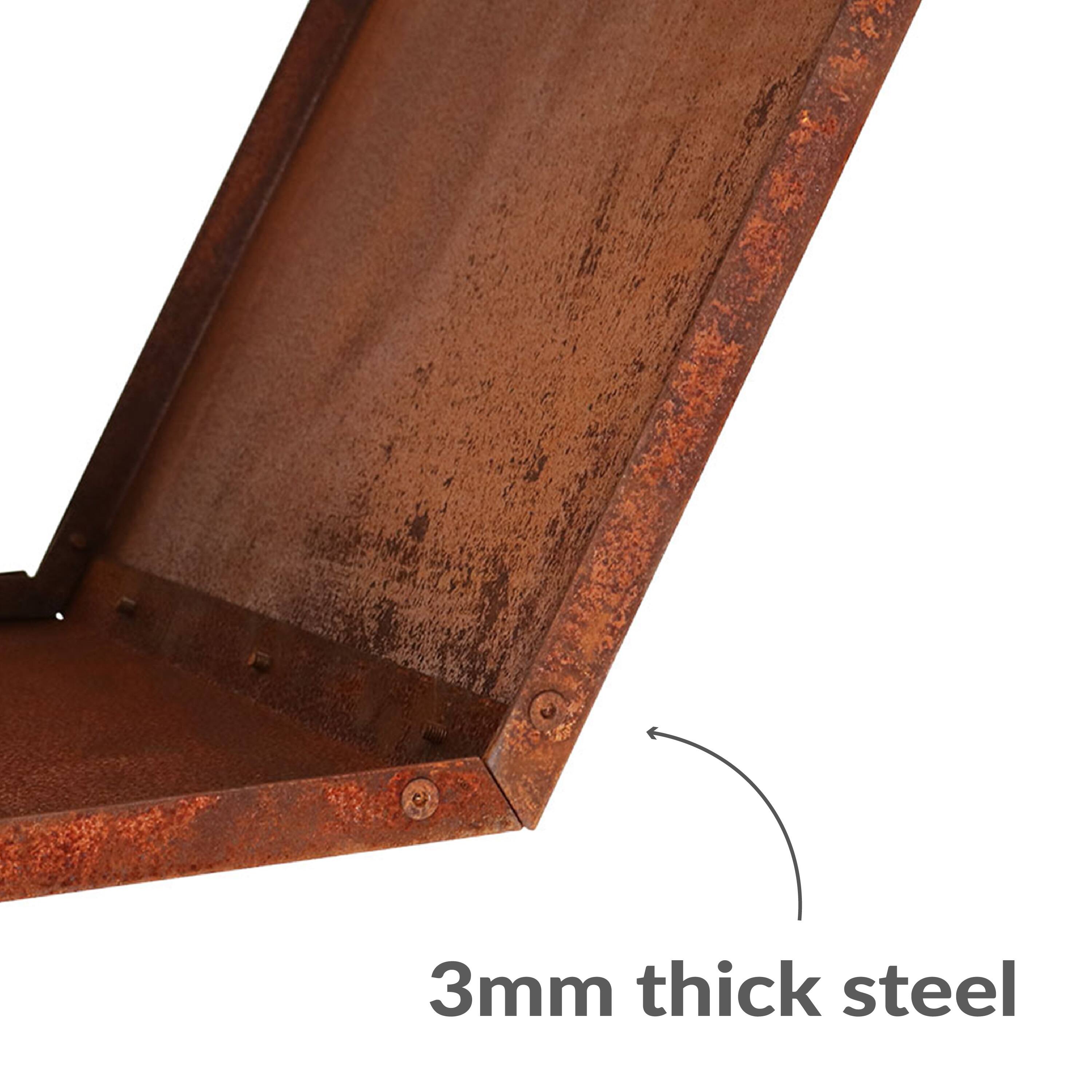 3mm thick steel