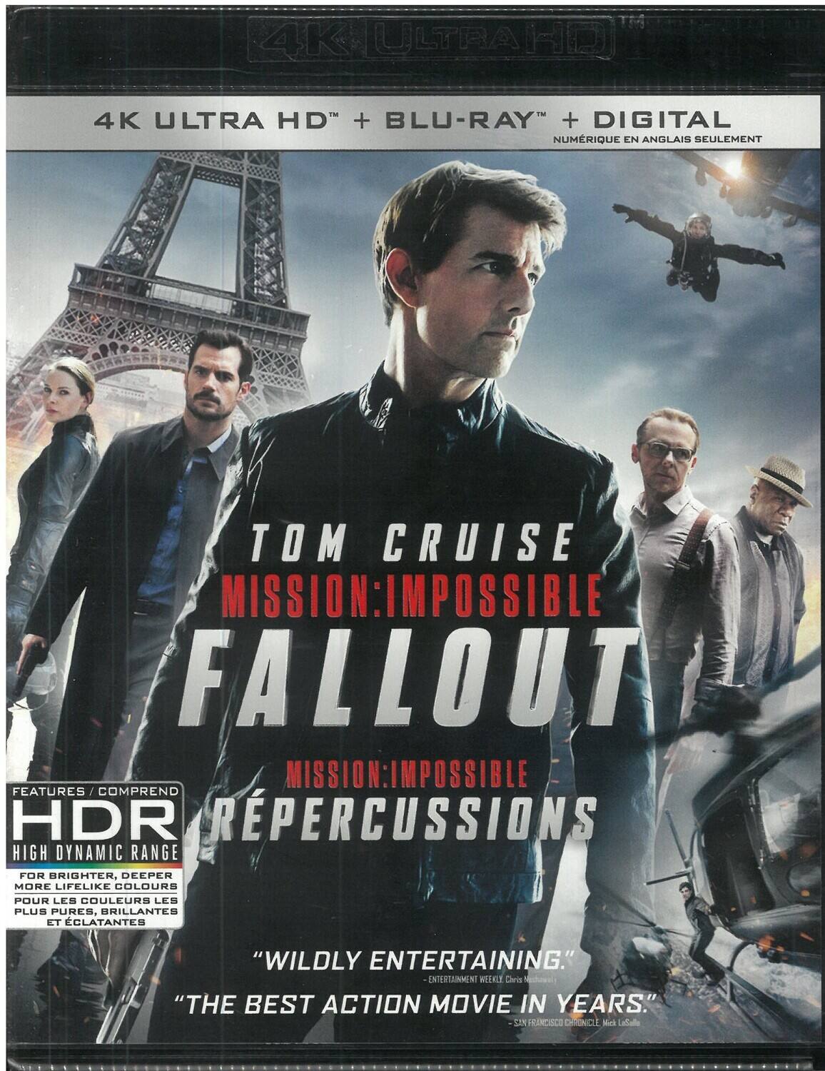 Alt View 1. Mission: Impossible: Fallout   - 4K Blu-Ray.