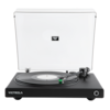 Front. Victrola - Victrola Wave Bluetooth Turntable with Auracast - Black.