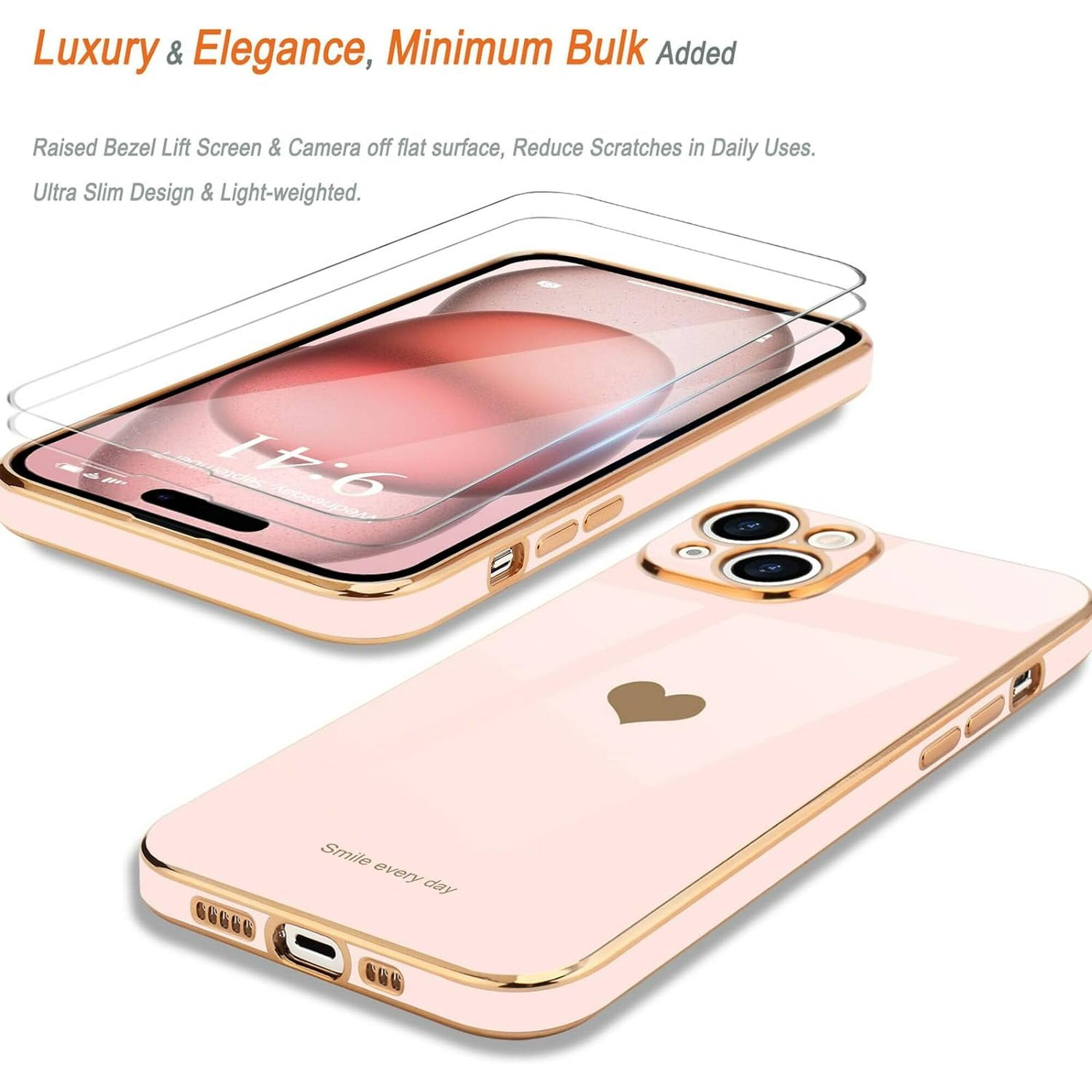 Luxury & Elegance, Minimum Bulk Added
Raised Bezel Lift Screen & Camera off flat surface, Reduce Scratches in Daily Uses.
Ultra Slim Design & Light-weighted.
Smile every day