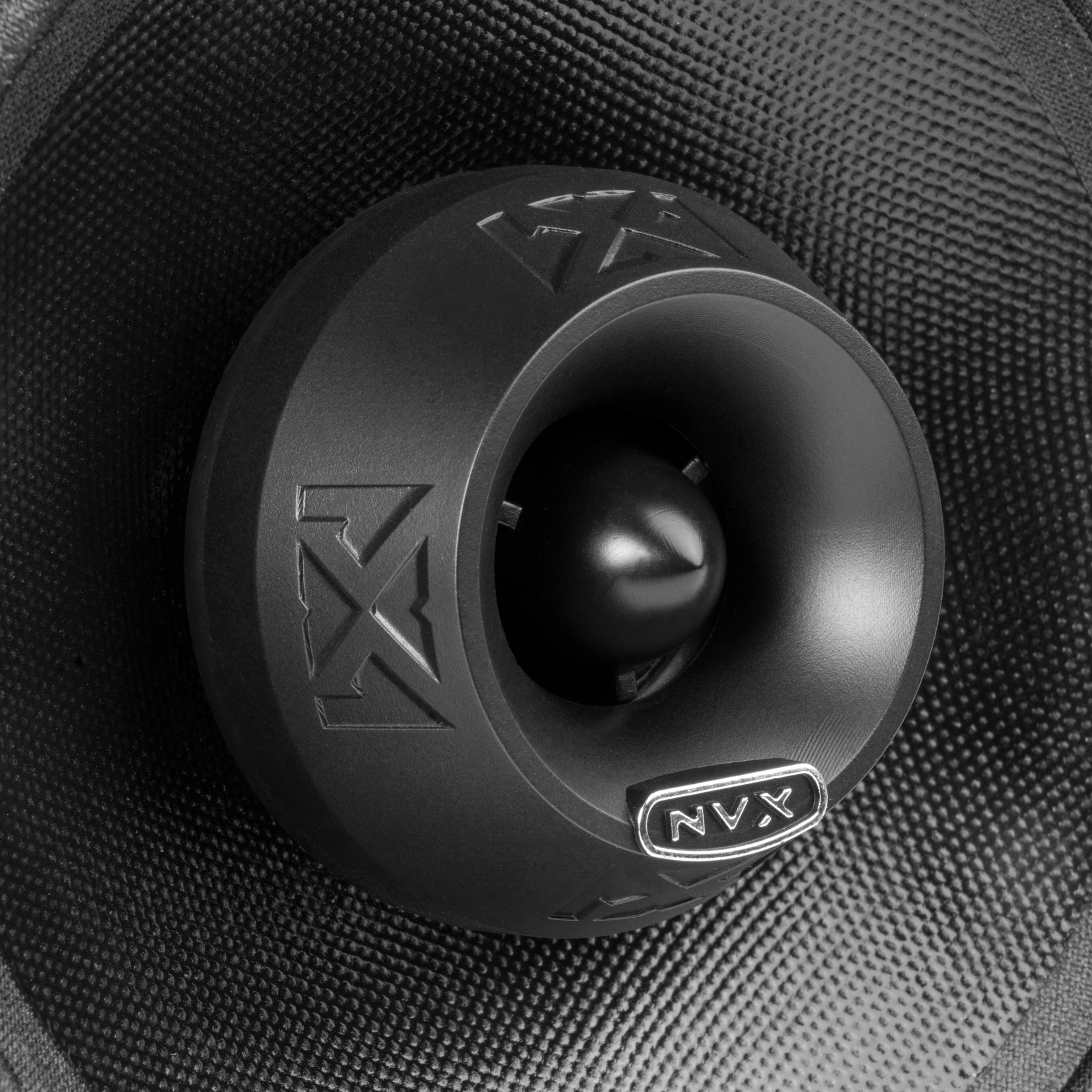 Alt View 1. NVX - VPRO65 (Sold Individually) 225W RMS 6.5in V-Series Pro 2-Way Water Resistant Coaxial Loudspeaker with Bullet Tweeter.