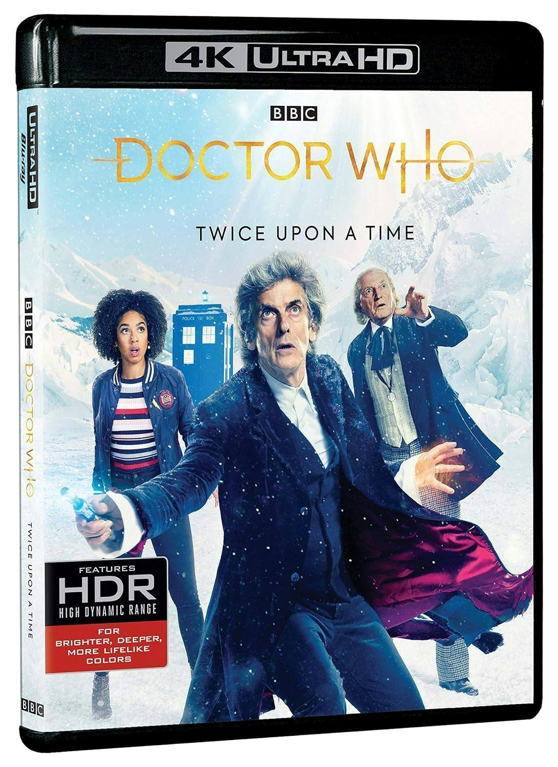 Angle. Doctor Who: Twice Upon a Time   - 4K Blu-Ray.