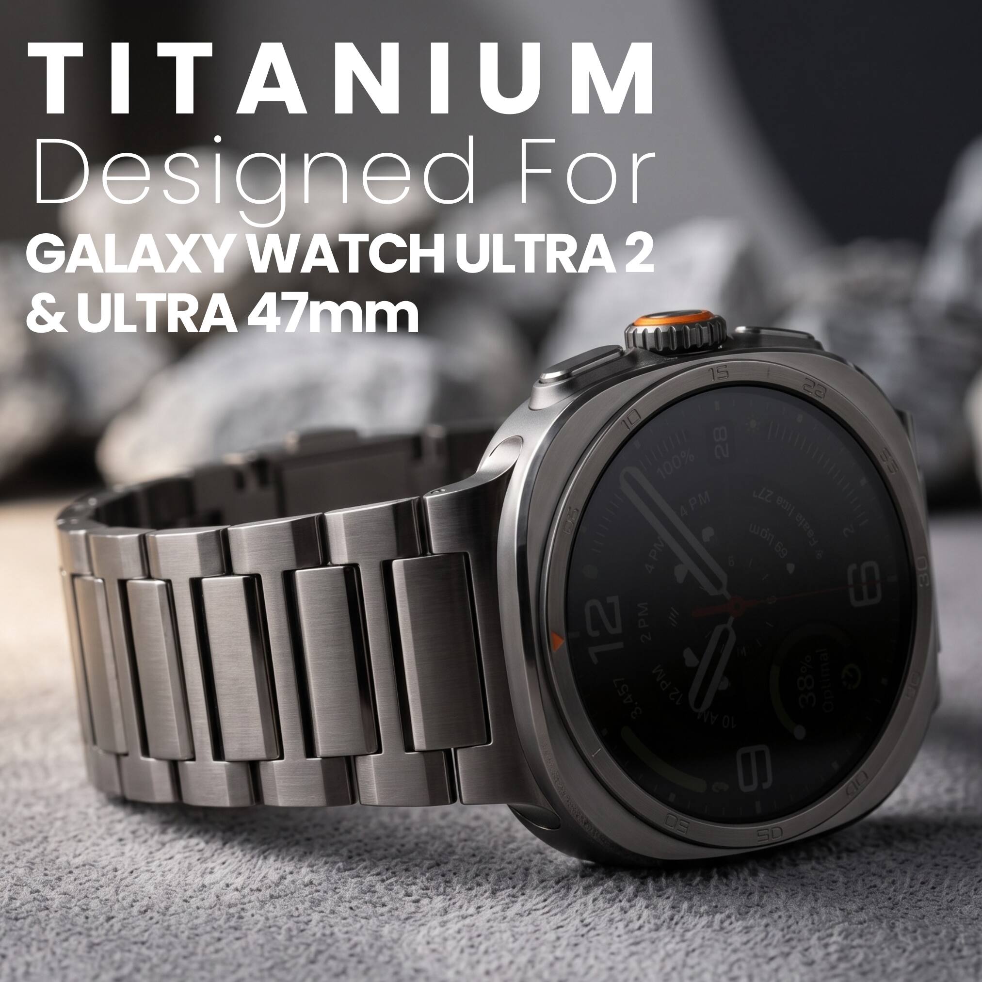 TITANIUM Designed For GALAXY WATCH ULTRA 2 & ULTRA 47mm