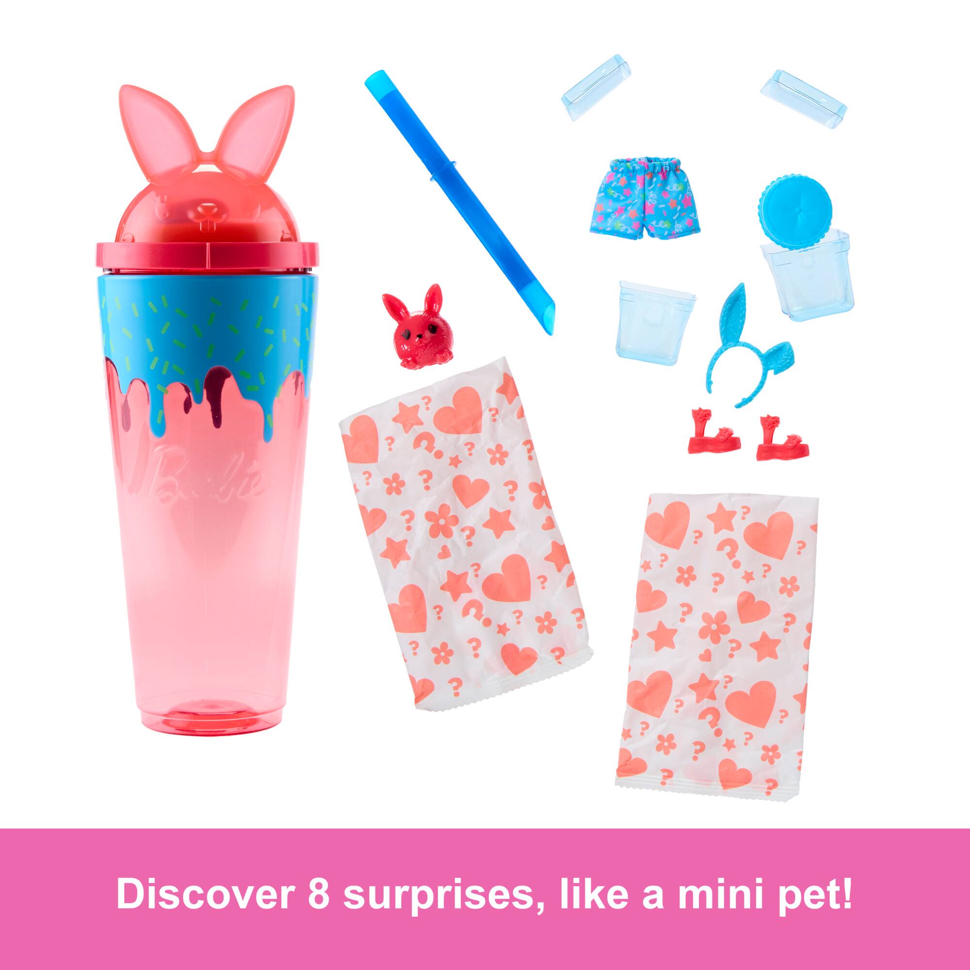 Discover 8 surprises, like a mini pet!