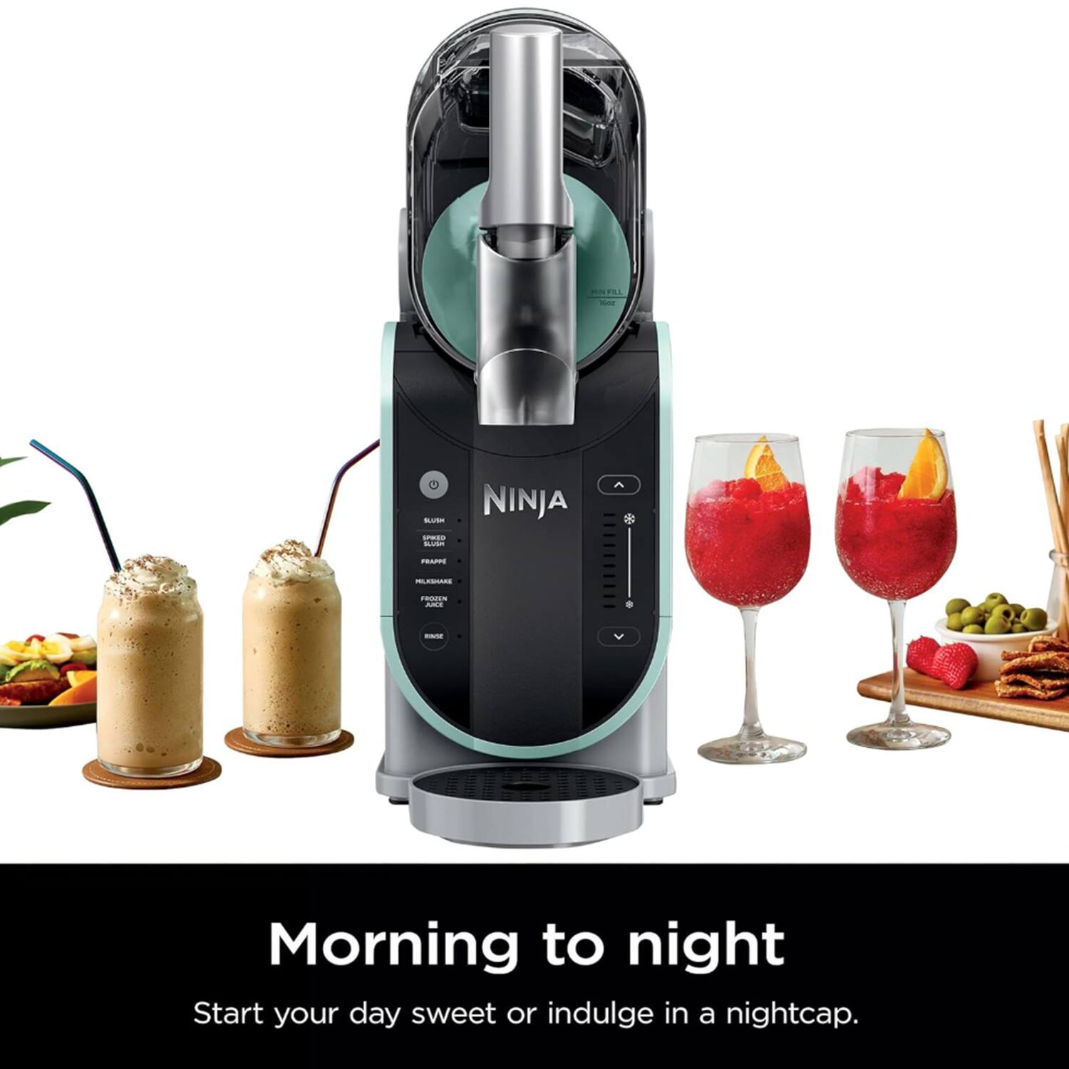 Morning to night  
Start your day sweet or indulge in a nightcap.