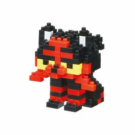 PopMarket - Nanoblock - Pokemon Series - Litten Building Kit - Collectibles - Multicolor