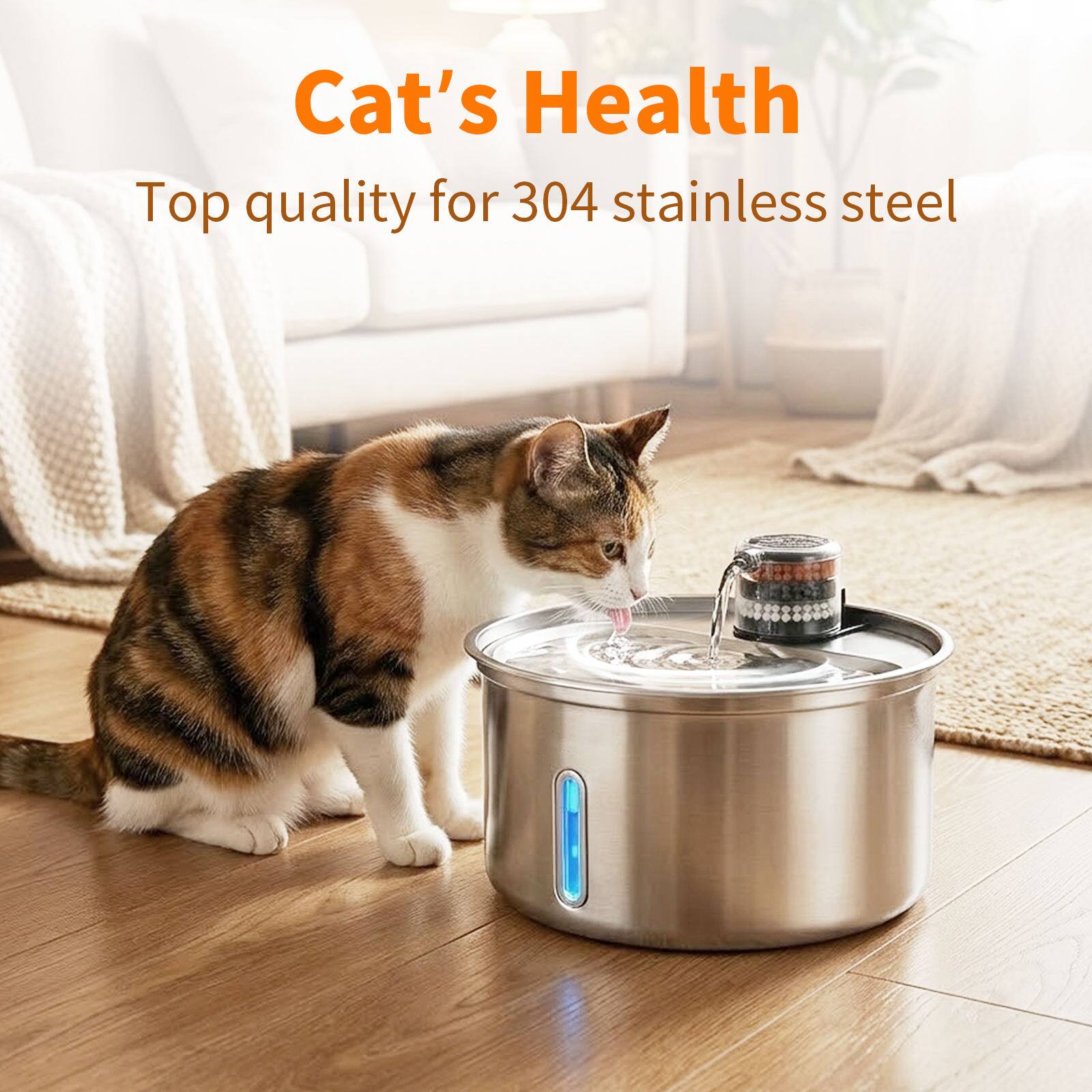 Cat's Health  
Top quality for 304 stainless steel
