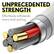 UNPRECEDENTED STRENGTH
Effortlessly withstands every twist and tug