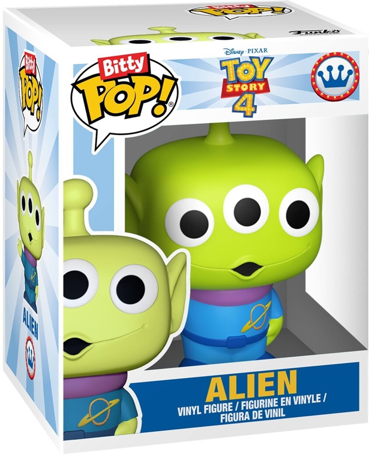 YTV YOP 40 T Disney PIXAR Bitty TOY STORY 4 ALIEN VINYL FIGURE / FIGURINE VINYLE / FIGURA DE VINIL