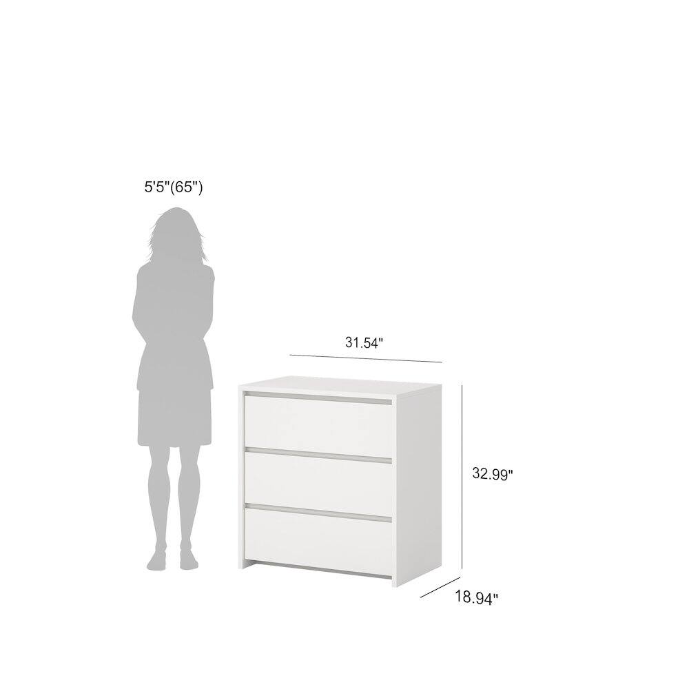 5'5" (65")  
31.54"  
32.99"  
18.94"