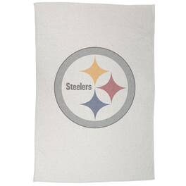 Logo Brands - Pittsburgh Steelers 54" x 84" Sweatshirt Blanket - Multicolor