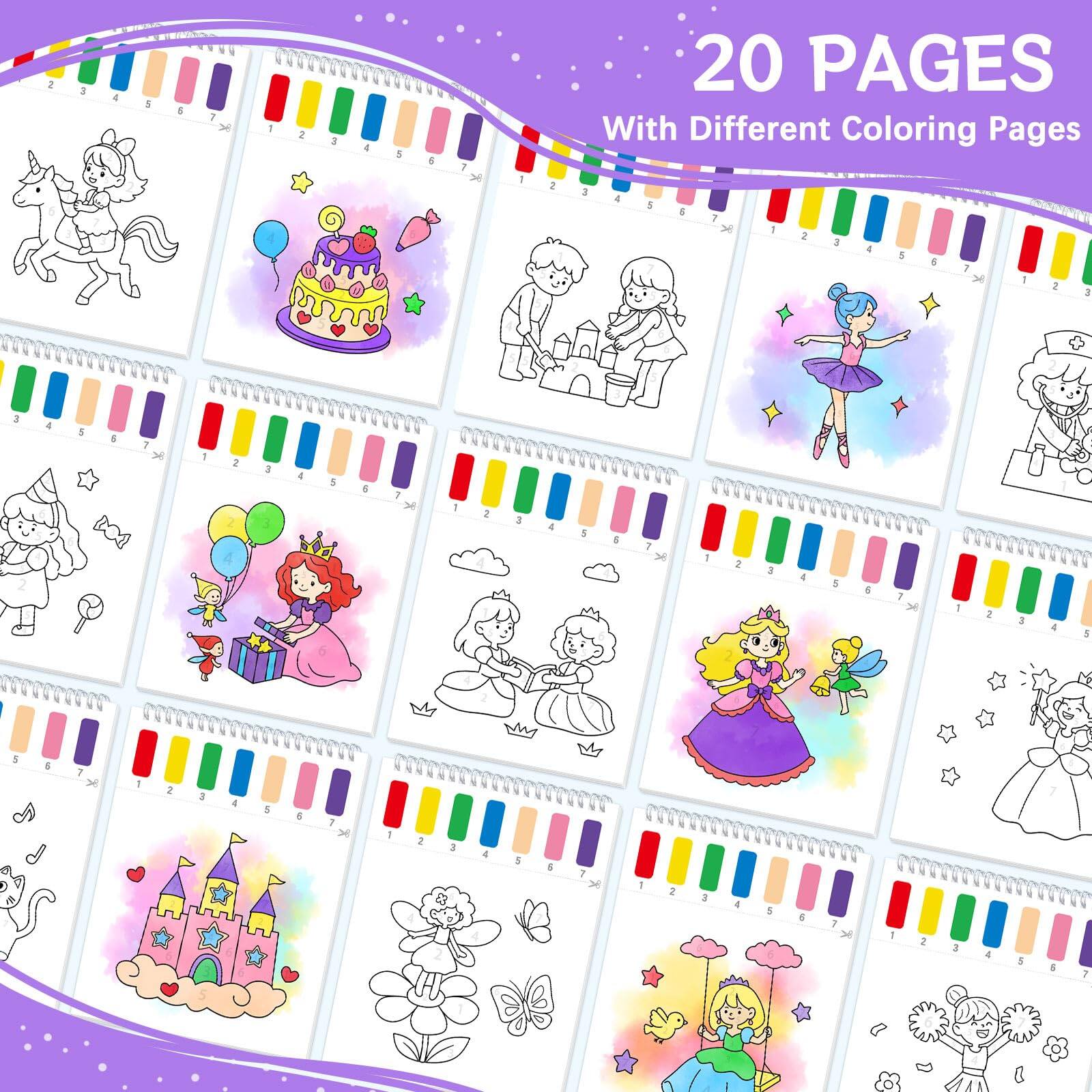 20 PAGES  
With Different Coloring Pages
