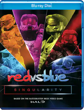 Front. Red vs. Blue: Singularity - BluRay.